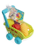 Продутовая тележка «Магазинчик», с овощами и фруктами, 9 предметов - фото 119702776