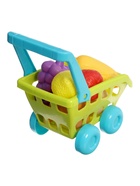 Продуктовая тележка «Магазинчик», с овощами и фруктами, 9 предметов - Фото 6