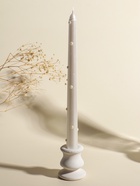 Набор свечей античных «Белый жемчуг», 2.3×25 см, 2 шт., 7.6×28×2.3 см 10935091