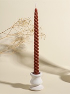 Набор свечей витых, 2×25 см, 4 шт., палитра коричневого, 25.5×8.8×2.4 см - Фото 3