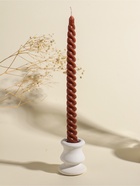 Набор свечей витых, 2×25 см, 4 шт., палитра коричневого, 25.5×8.8×2.4 см - Фото 4