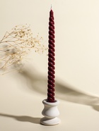 Набор свечей витых, 2×25 см, 4 шт., палитра бордового, 25.5×8.8×2.4 см - Фото 2