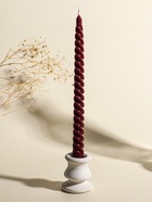 Набор свечей витых, 2×25 см, 4 шт., палитра бордового, 25.5×8.8×2.4 см - Фото 3