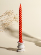 Набор свечей витых, 2×25 см, 4 шт., палитра оранжевого, 25.5×8.8×2.4 см - Фото 3