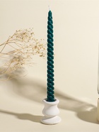 Набор свечей витых, 2×25 см, 4 шт., палитра зелёного, 25.5×8.8×2.4 см - Фото 3