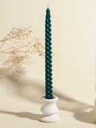 Набор свечей витых, 2×25 см, 4 шт., палитра зелёного, 25.5×8.8×2.4 см - Фото 4