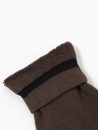 Термоноски женские, цвет коричневый, размер 23-25 (36-39) - фото 63633545