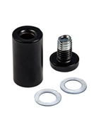 УЦЕНКА Дистанционный держатель для табличек, 19×40 мм, чёрная, набор 4 шт. - фото 14998133