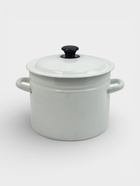 УЦЕНКА Кастрюля эмалированная, 6 л, d=24 см, без крышки, без декора, белая 10968957