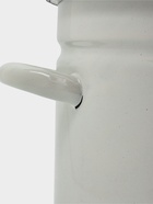 УЦЕНКА Кастрюля эмалированная, 6 л, d=24 см, без крышки, без декора, белая - Фото 4