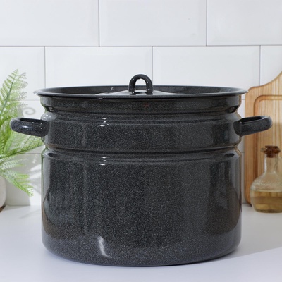 УЦЕНКА Бак, 16 л, без крышки, графитовый рябчик