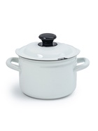 УЦЕНКА Кастрюля цил.борт. 2 л белая (без декора) - Фото 3