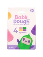 Тесто BabyDough 4 шт в коробке зеленый щипок №3 10948774