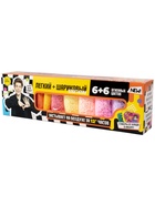 Игрушка в наборе Легкий пластилин Влад А4 12 шт с шариковым пластилином огненные цвета коробка 10948 - фото 119644798