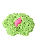 Игрушки в наборе ТМ "Космический песок" зелёный + формочка 150 г. Пакет. - фото 119644815