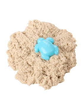 Игрушки в наборе ТМ "Космический песок" песочный + формочка 150 г. Пакет. (комплект 2 шт)