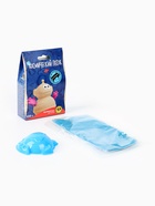 Космический песок, голубой, 150 г - Фото 3