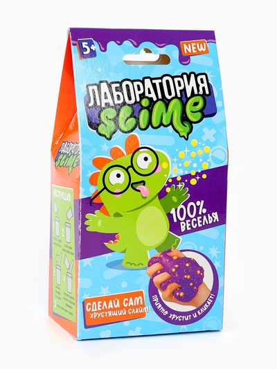 Набор для создания слайма «Хрустящий слайм», 100 г