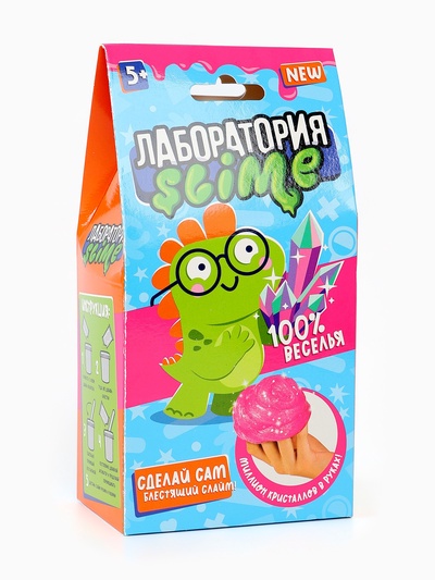 Набор для создания слайма «Блестящий слайм», 100 г