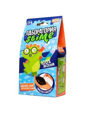 Игрушка для детей модели Slime лаборатория "Магнитный slime" 100 г