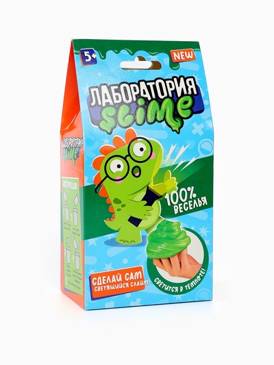 Набор для создания слайма «Светящийся слайм», 100 г