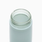 УЦЕНКА Бутылка для воды «Мастер К», 400 мл, стеклянная, голубая 10968982