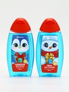 Подарочный набор для мальчика «Для тебя»: пена для купания, шампунь для волос и мочалка утка, Чистое счастье - фото 119644855