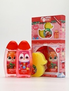 Подарочный набор для девочки «Для тебя»: пена для купания, шампунь для волос и мочалка утка, Чистое счастье - фото 119644871