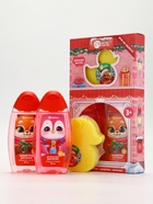 Подарочный набор для девочки «Для тебя»: пена для купания, шампунь для волос и мочалка утка, Чистое счастье - фото 119644872