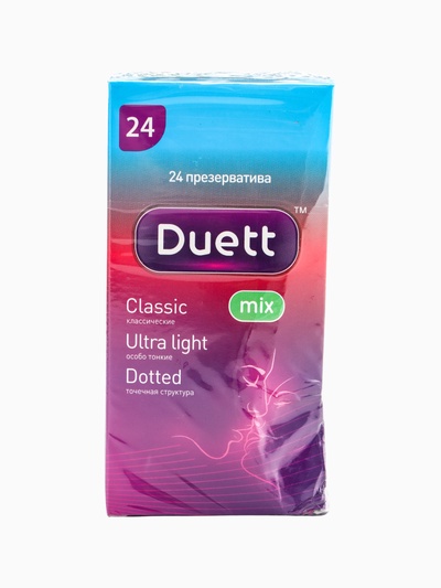УЦЕНКА Презервативы DUETT Mix 24 шт