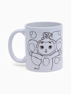 Набор для творчества: кружка под раскраску «Апельсиновое чаепитие», 320 мл, Чебурашка - фото 63633636