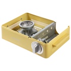 УЦЕНКА Плита газовая портативная maclay, для кемпинга, 20×32.5×10.5 см, бежевая 10969161