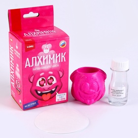 УЦЕНКА Выращивание кристаллов. Монстрики «Малиновый» Алхимик. Крп-006 10969249