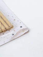 УЦЕНКА Свечи в торт «Спираль», 6 см, золотые, набор 10 шт. 10969361