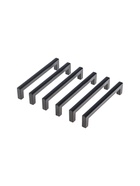 УЦЕНКА Ручка-скоба CAPPIO SQUARE RSC007, м/о 128 мм, чёрная, 6 шт. 10969372