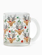 Кружка новогодняя стеклянная «Милые олени», 300 мл 10900022