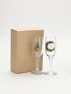 Бокалы для шампанского новогодние «Новый год», 2 шт. по 170 мл 10900029