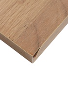 УЦЕНКА Кровать двуспальная «Теодора», с основанием, спальное место 1600×2000 мм, цвет графит/крафт золотой - Фото 6