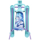 УЦЕНКА Снегокат «Twiny 2+» с пингвинятами, со спинкой, с родительской ручкой, голубой, фиолетовый, TW2+/П Nika - Фото 8