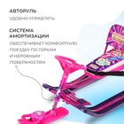 УЦЕНКА Снегокат «Тимка спорт 4-1» Сказочный патруль, со спинкой, розовый, ССП2 Nika Kids - Фото 4