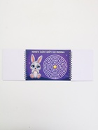 Набор: двойной блокнот с заданиями и ручка "Звери" 10895192