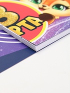 Набор: двойной блокнот с заданиями и ручка "Звери" 10895192