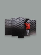 УЦЕНКА Картина модульная на подрамнике "Леди" 80х130 см(1-79*23, 2-69*23, 2-60*) - Фото 3