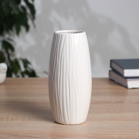 {{photo.Alt || photo.Description || 'УЦЕНКА Ваза керамика настольная «Тьяго» полоски бочка, d=5 см, 17×7 см, белый'}}