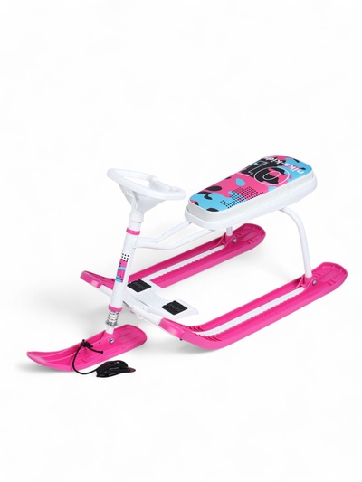 УЦЕНКА Снегокат «Тимка спорт 1+», цвет камуфляжный, розовый, ТС1+/КР Nika