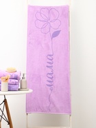 Полотенце махровое «Этель. Мама», 70×130 см, 100% хлопок, 420 г/м² - Фото 1