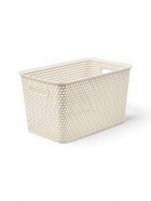 УЦЕНКА Корзина 23 л 45×30×26.5 см «Ротанг», белая - Фото 2