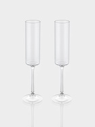 Набор бокалов для шампанского "Индиго" 2 шт, 6х24,5 см, прозрачные 10890514