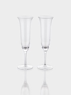 Набор бокалов для шампанского "Френч" 2 шт, 7,3х24 см, прозрачные 10890516