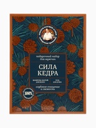 Подарочный набор для мужчин Рецепты Бабушки Агафьи Сибирская Травница «Сила Кедра» - Фото 3